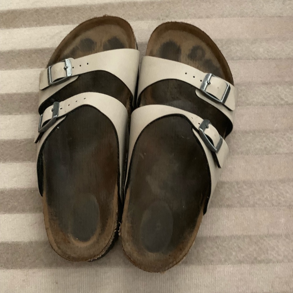 Birkenstock Tan Double Strap Arizona Sandal Sz 39